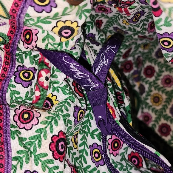 🌞 Vera Bradley Viva La Vera Quick Draw Bucket Style Retired Style Purse - Picture 9 of 14